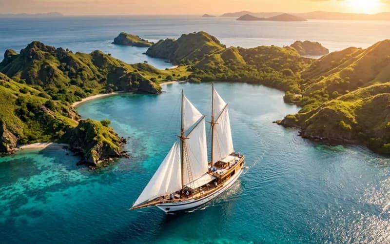 Choosing the Perfect Phinisi Boat for Your Komodo Honeymoon