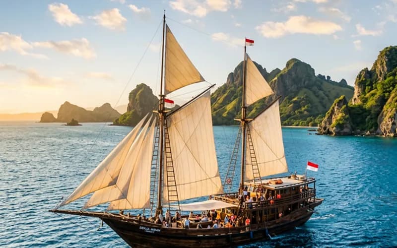 Private Charter – Sukha Sail Open Trip - Komodo Labuan Bajo Phinisi Boat Tour Package