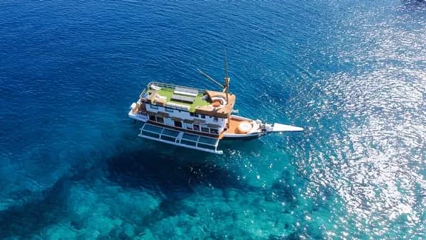 Komodo Tour 3D2N - Sea Familia Phinisi - Komodo Labuan Bajo Phinisi Boat Tour Package