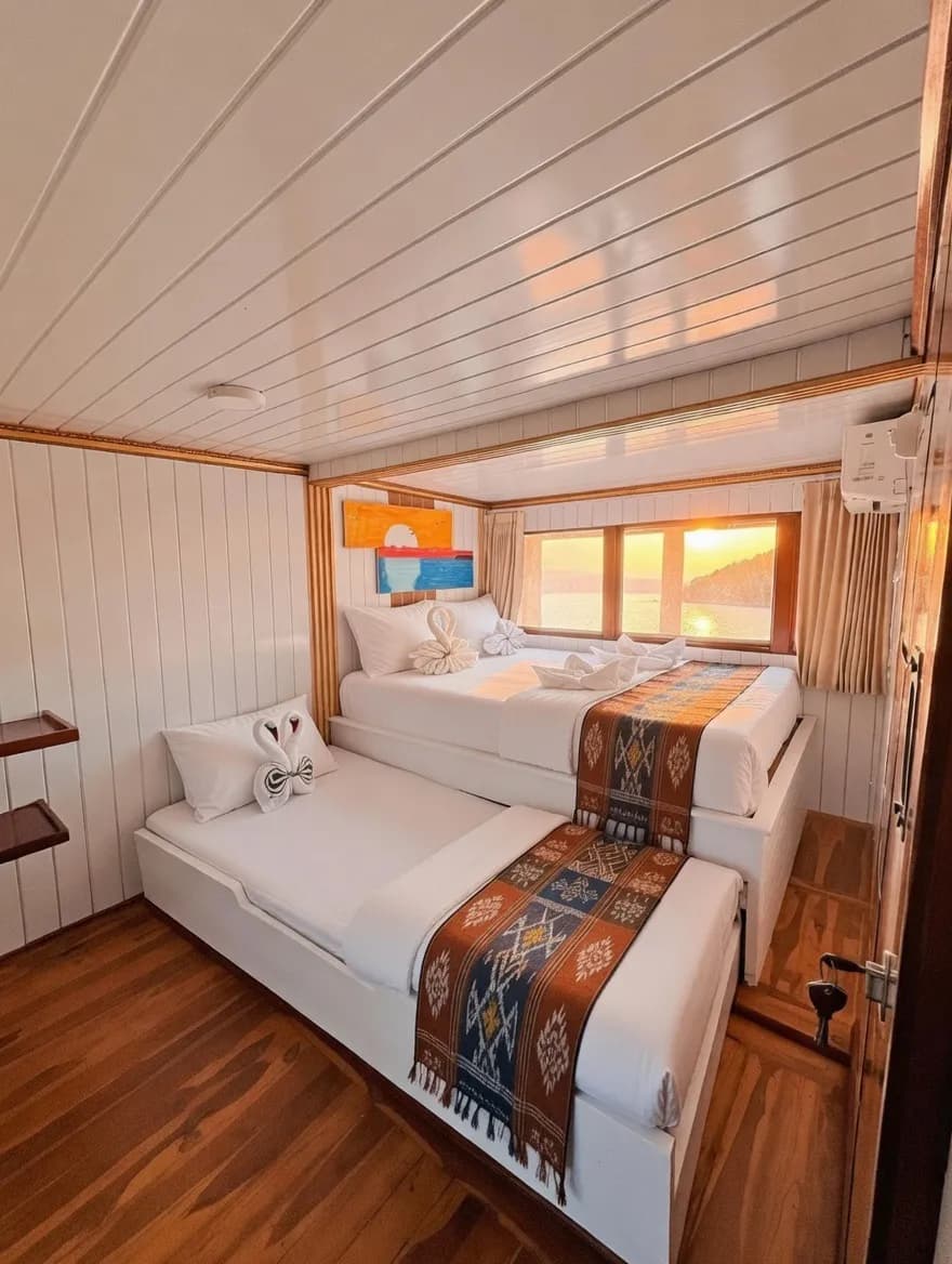 Bali Cabin - Komodo Labuan Bajo Phinisi Boat Cabin